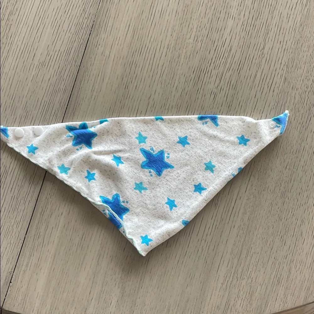 Baby Bandana Bibs - Dark Gray, Light Gray, Panda, Black, Stars